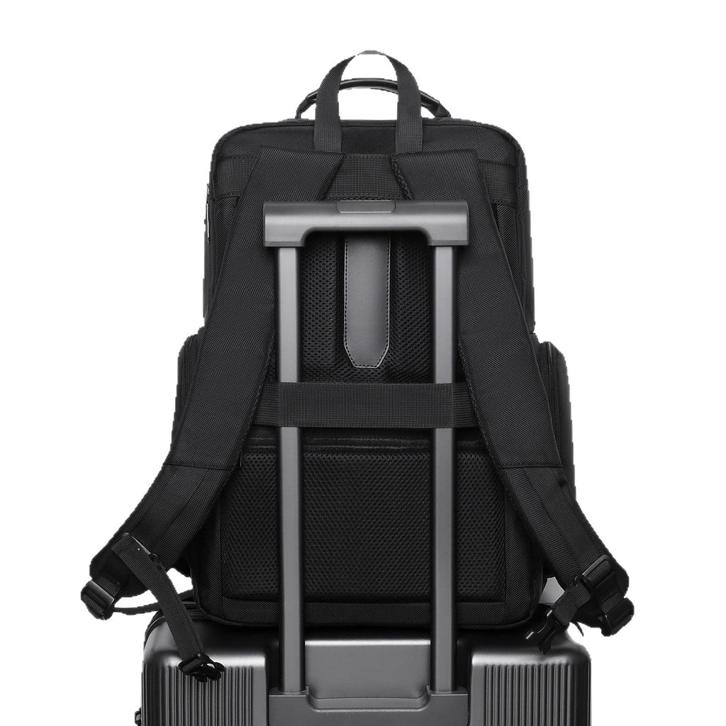 Advanced Men's Backpack New Retro Light Luxury Commuter Computer Bag 15.6-inch Large Capacity Travel Backpack