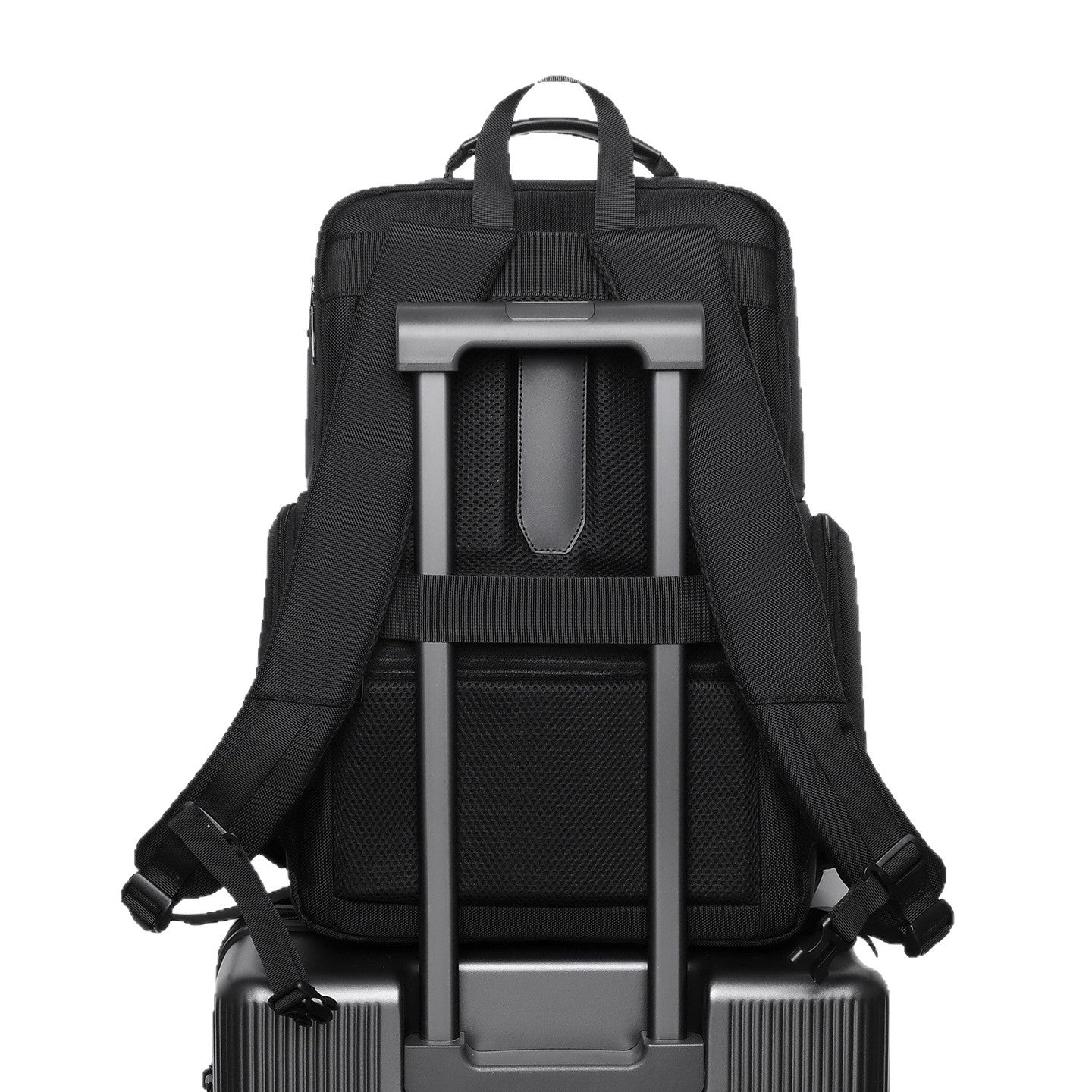 Advanced Men's Backpack New Retro Light Luxury Commuter Computer Bag 15.6-inch Large Capacity Travel Backpack