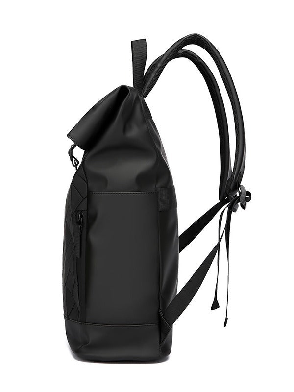 New men's large capacity commuting leisure trendy travel backpack 17 inch retro college student backpack