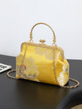 Ladies' handbag with new Chinese style embroidered crossbody bag and retro style handbag paired with horse face skirt