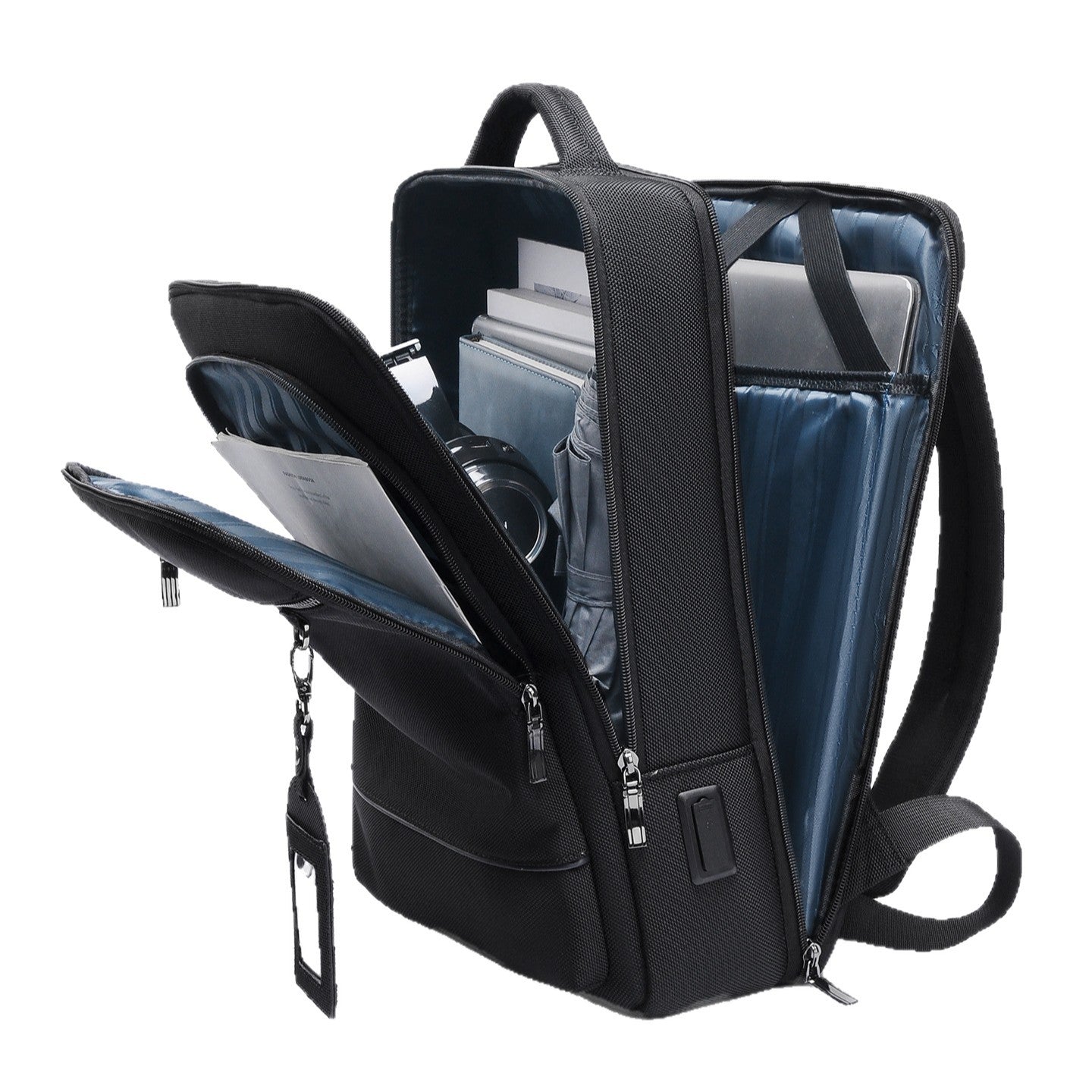 Backpack men's high-end new business commuting laptop bag cover suitcase casual backpack wholesale