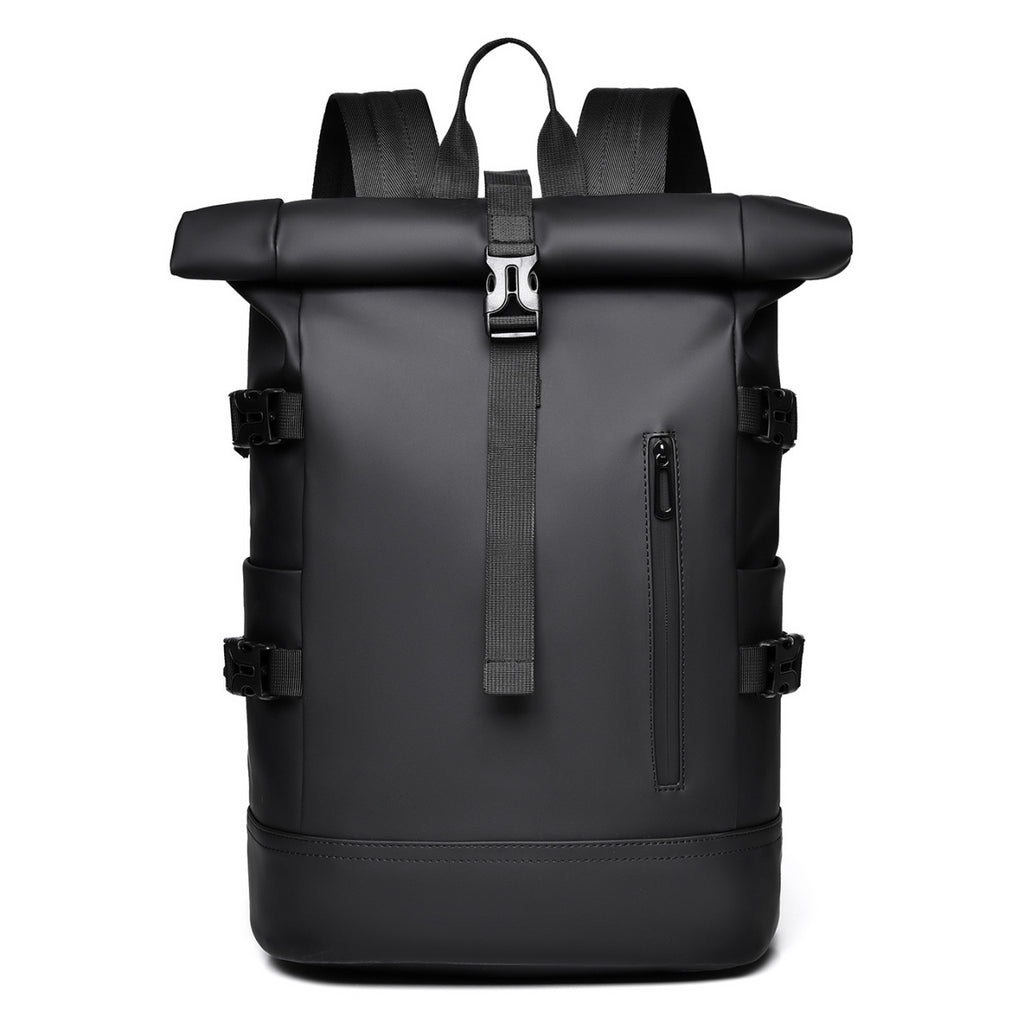 Cross border new men's backpack trendy retro large capacity student backpack fashionable commuting laptop bag
