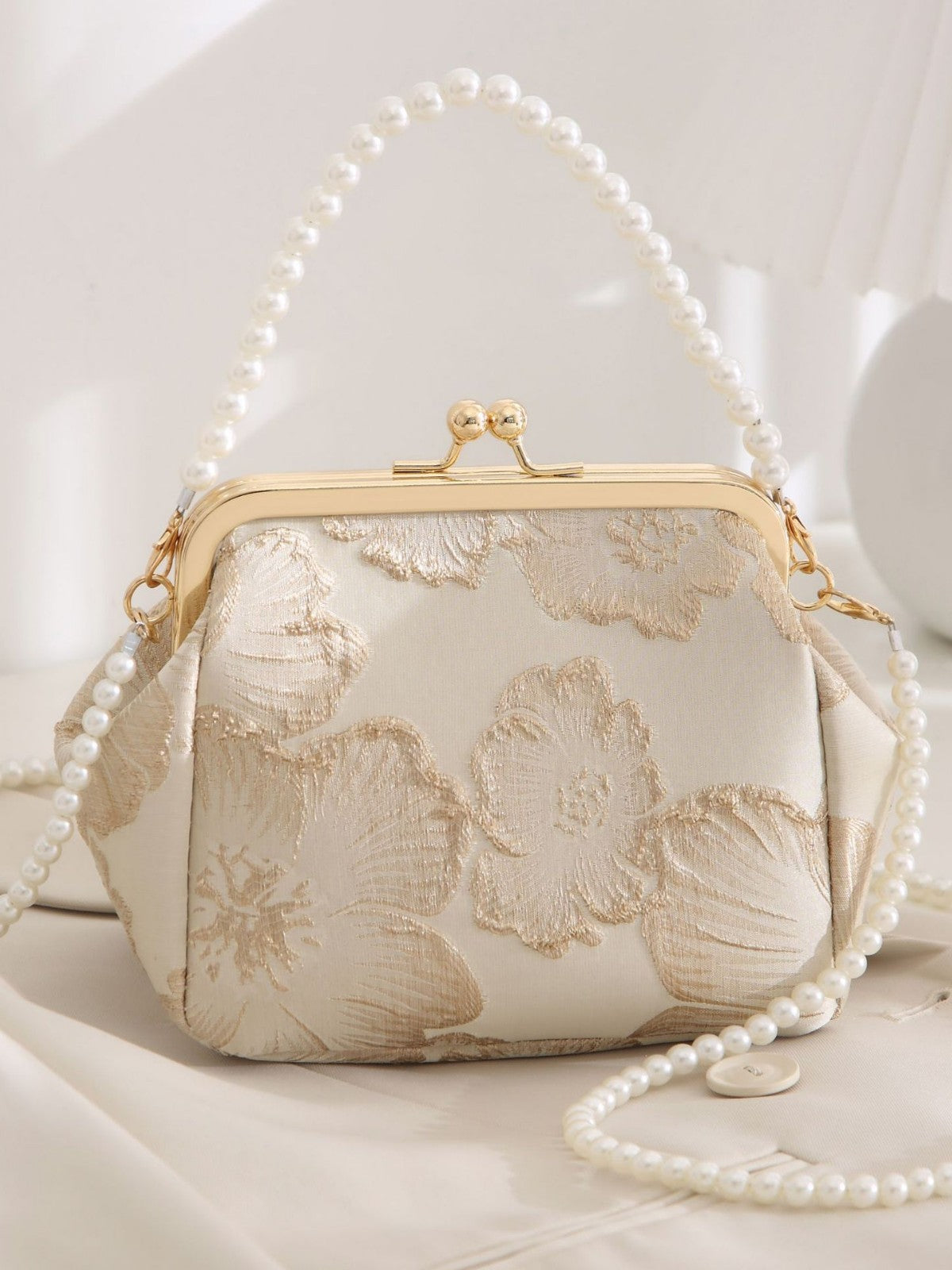 Women's Bag 2026 New Chinese Style Elegant Hanfu Bag Chinese Ancient Style Handheld Cheongsam Bag Single Shoulder Cross Shoulder Shell Bag