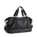 New sports and fitness bag, men's dry wet separation luggage bag, large capacity backpack, hand-held short distance travel bag