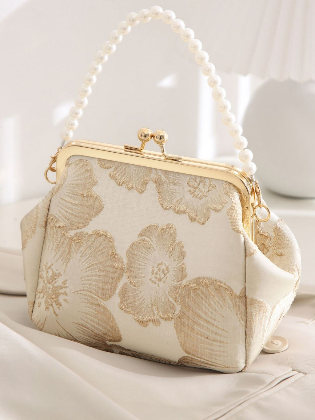 Women's Bag 2026 New Chinese Style Elegant Hanfu Bag Chinese Ancient Style Handheld Cheongsam Bag Single Shoulder Cross Shoulder Shell Bag